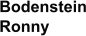 Bodenstein Ronny